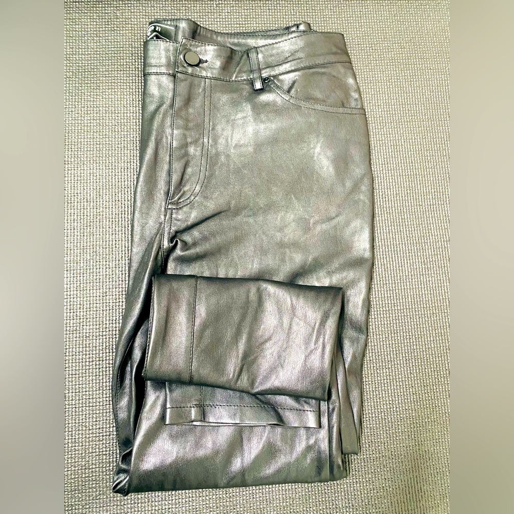 Men’s leather pants                                             Black